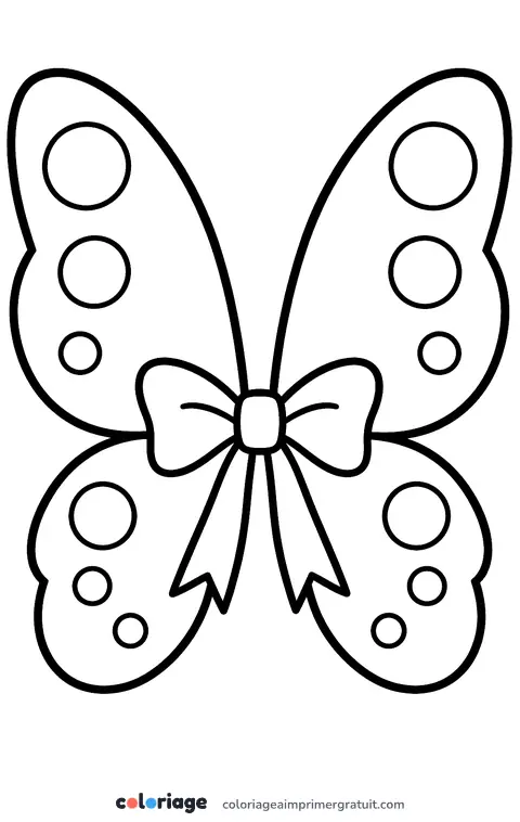 Coloriage ailes de fée