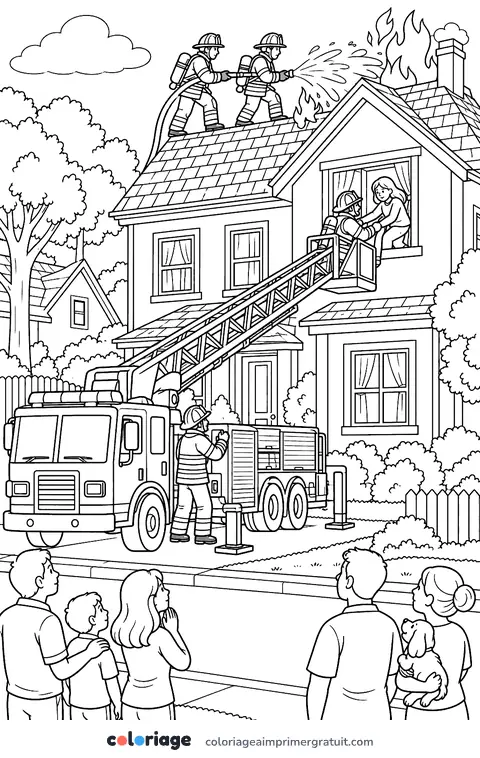 Coloriage grande échelle